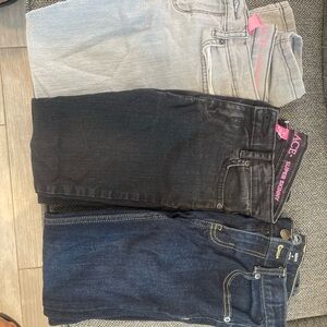 The Children's Place Women's Skinny Jeans - Black, Gray, and Blue